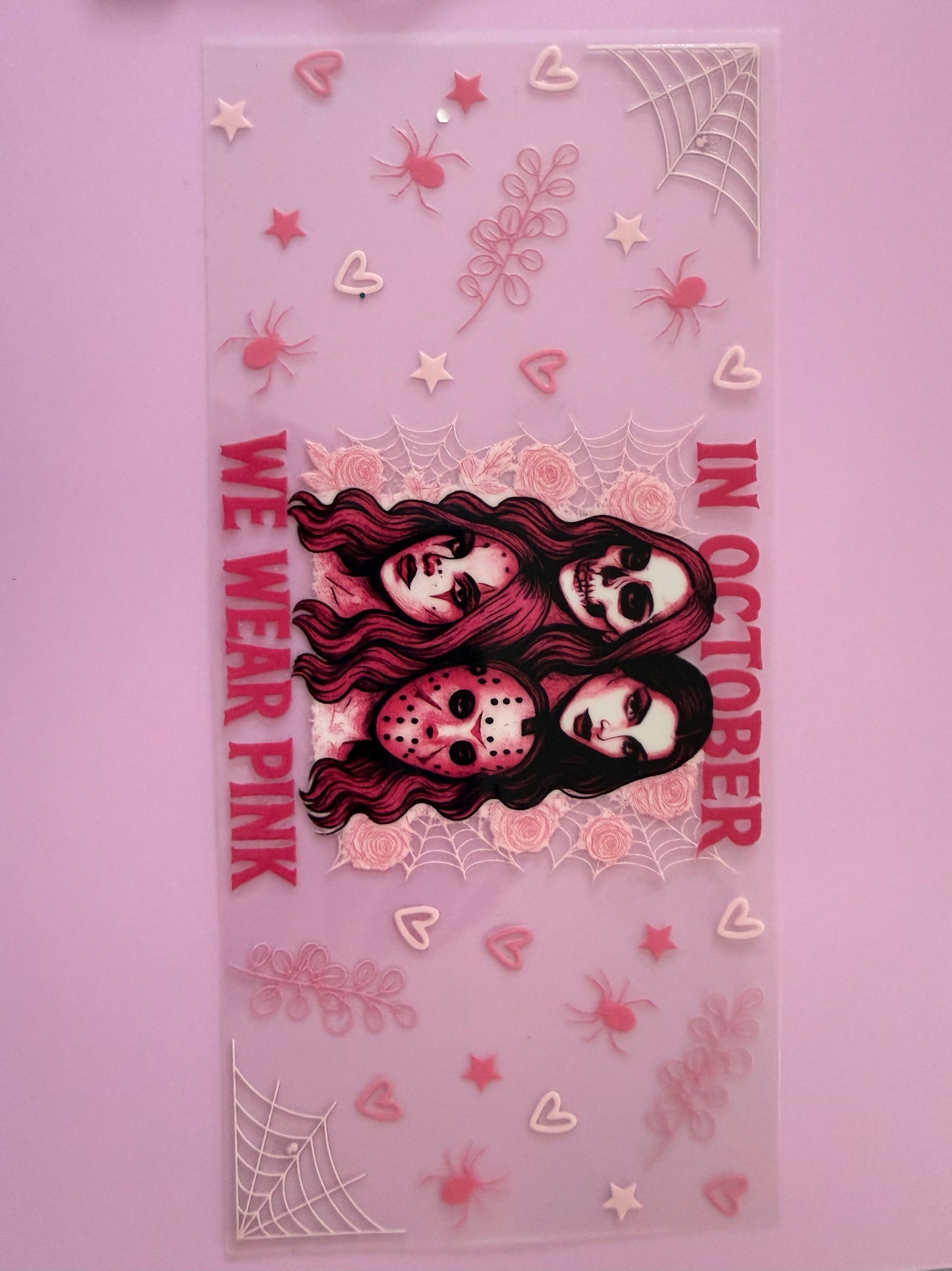 In October Wear Pink Decal