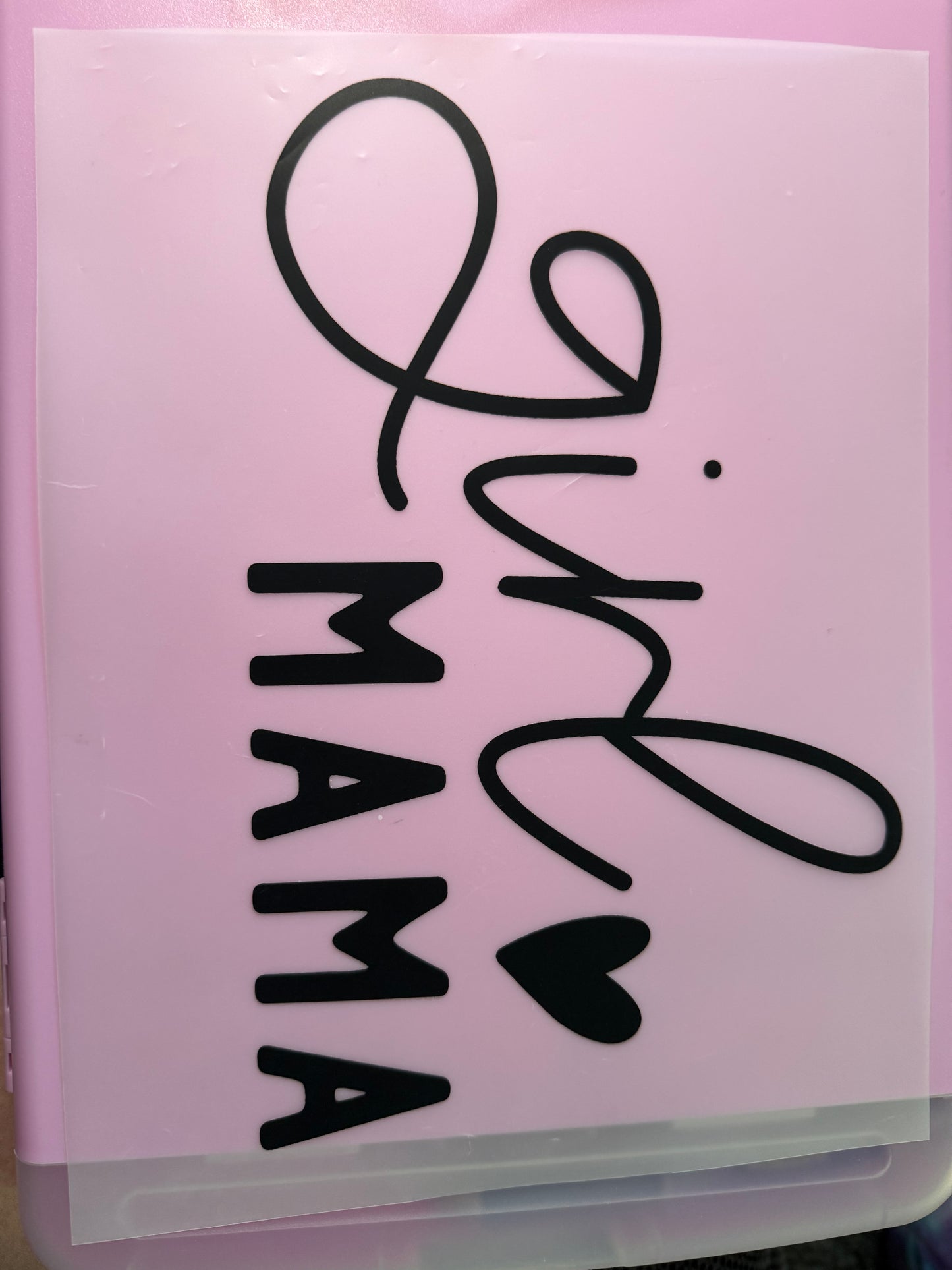 Girl Mama Apparel Decal