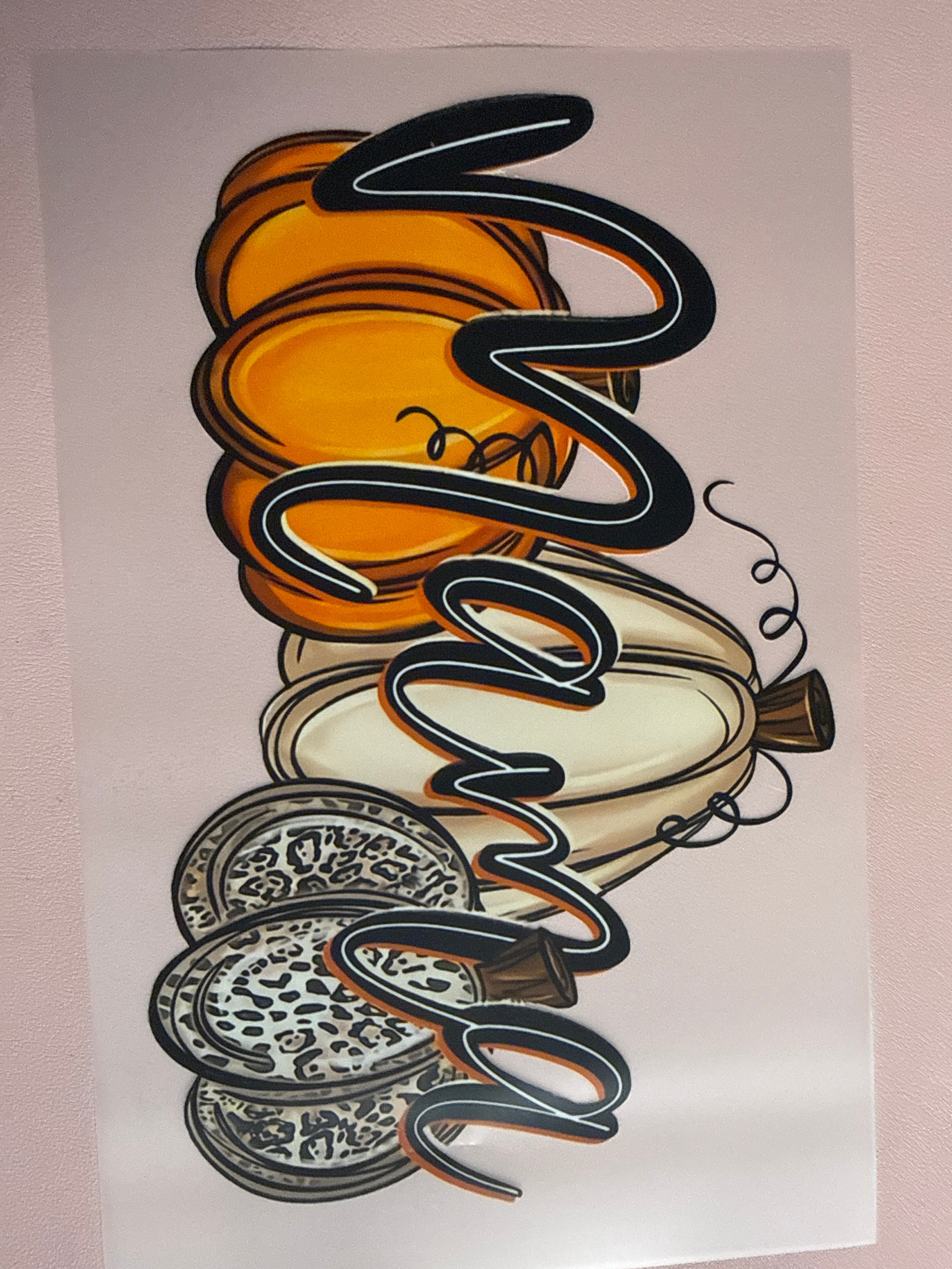 Autumn Mama Decal