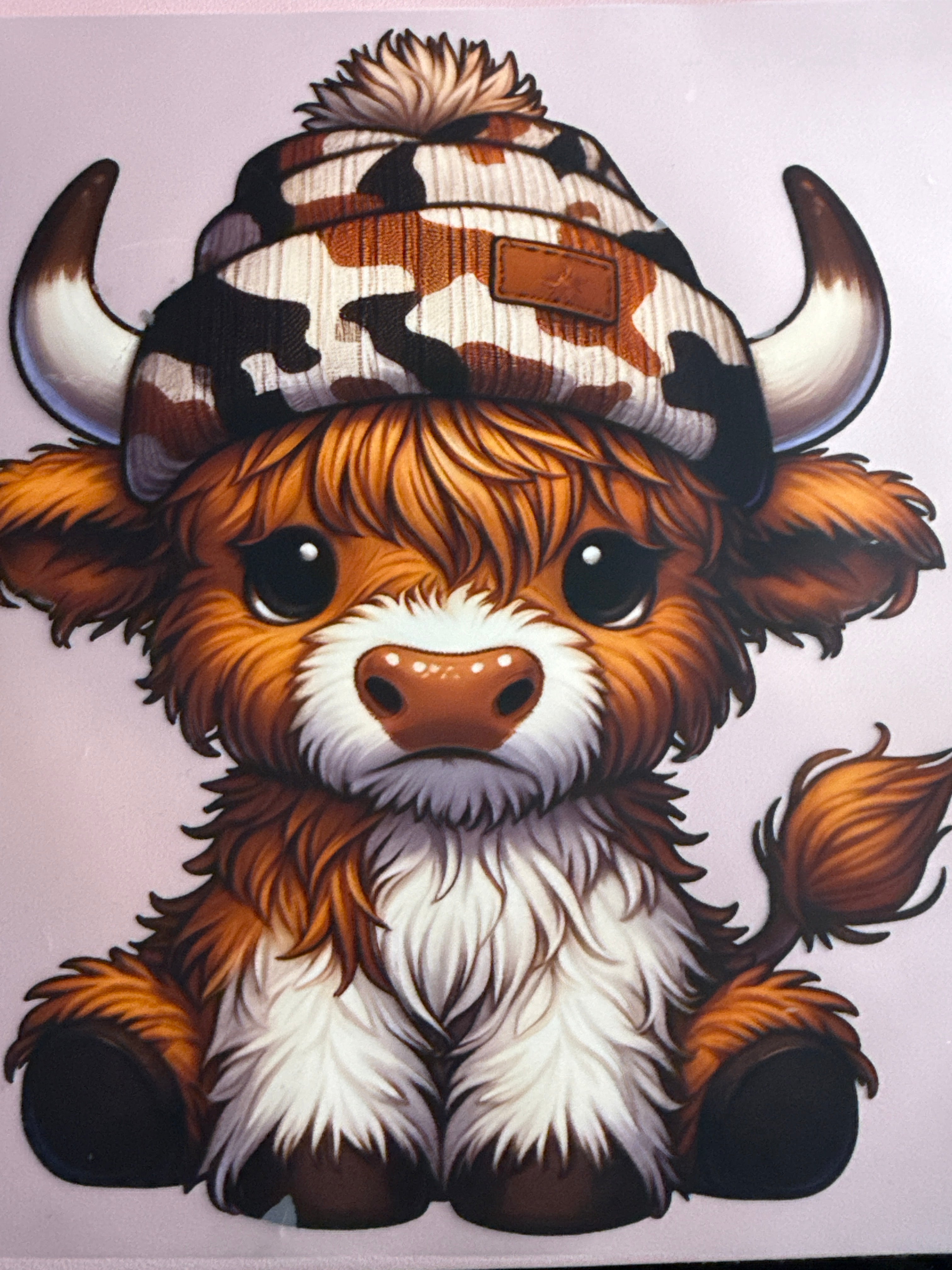 Highland Cow Decal