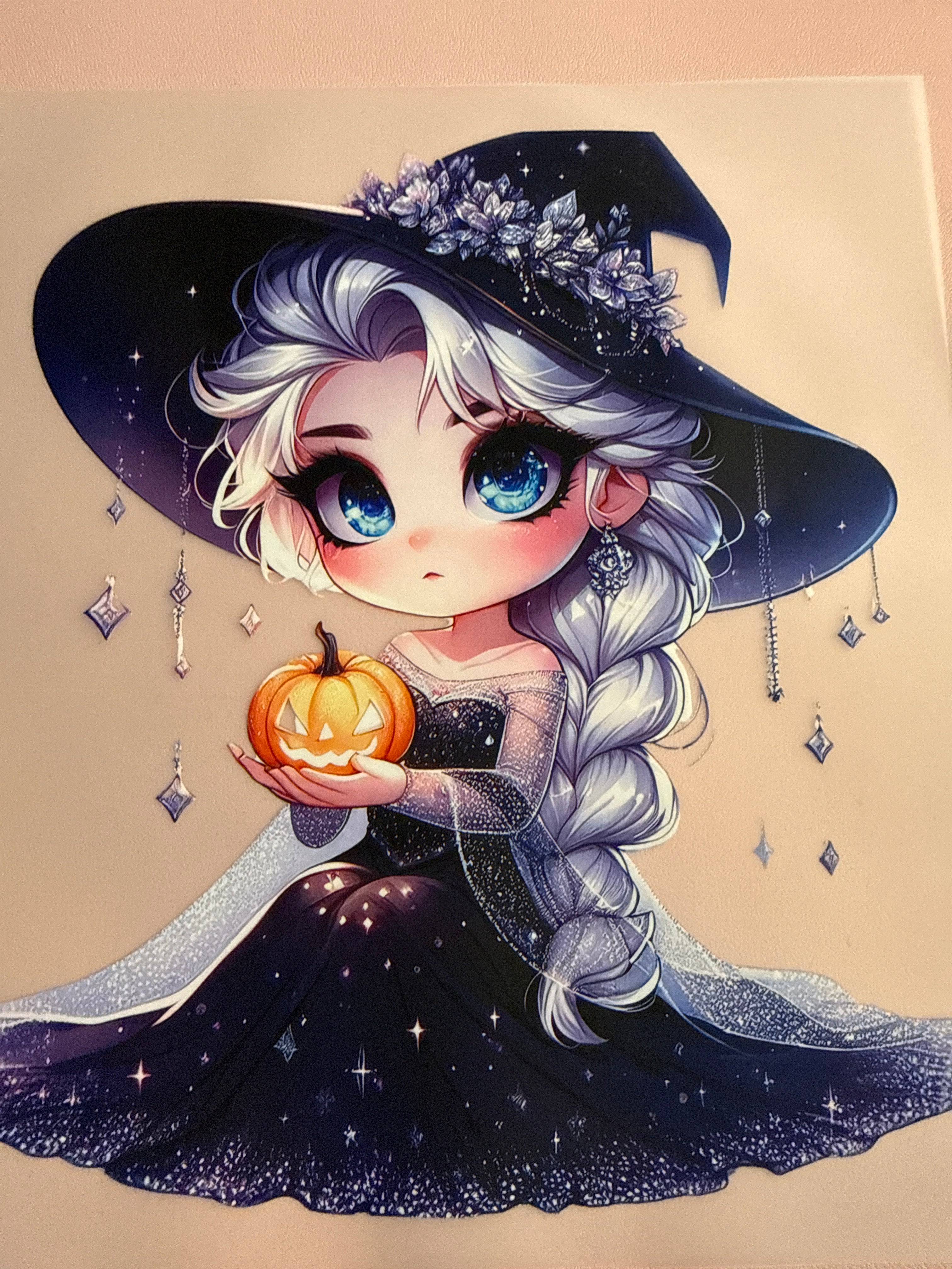 Princess Halloween Decal