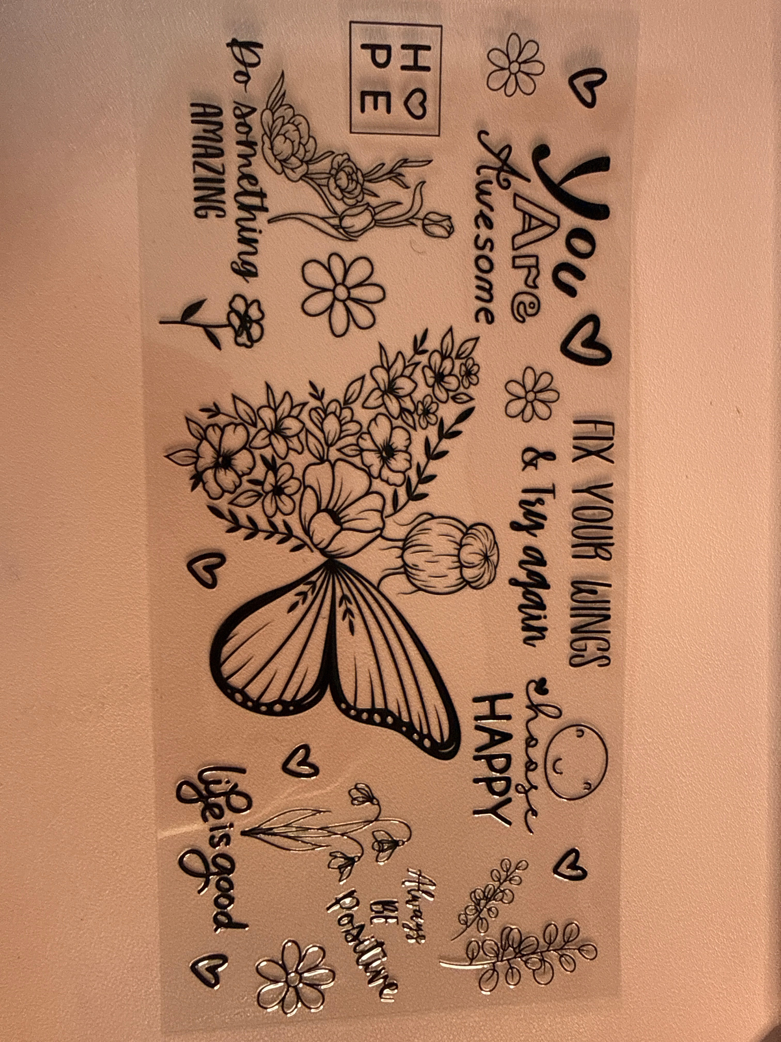 Affirmations Decal