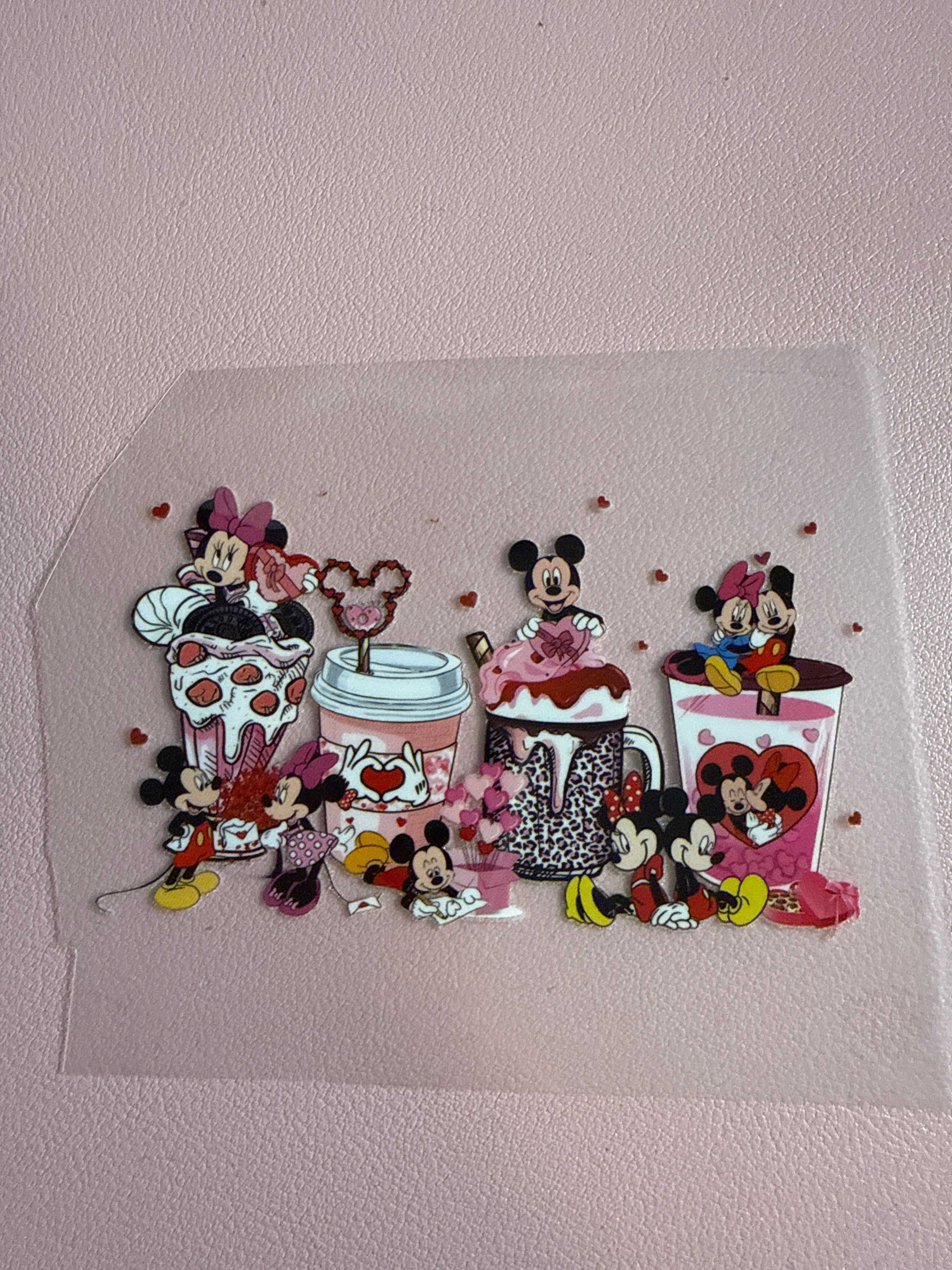 Cup Character Chest Decal