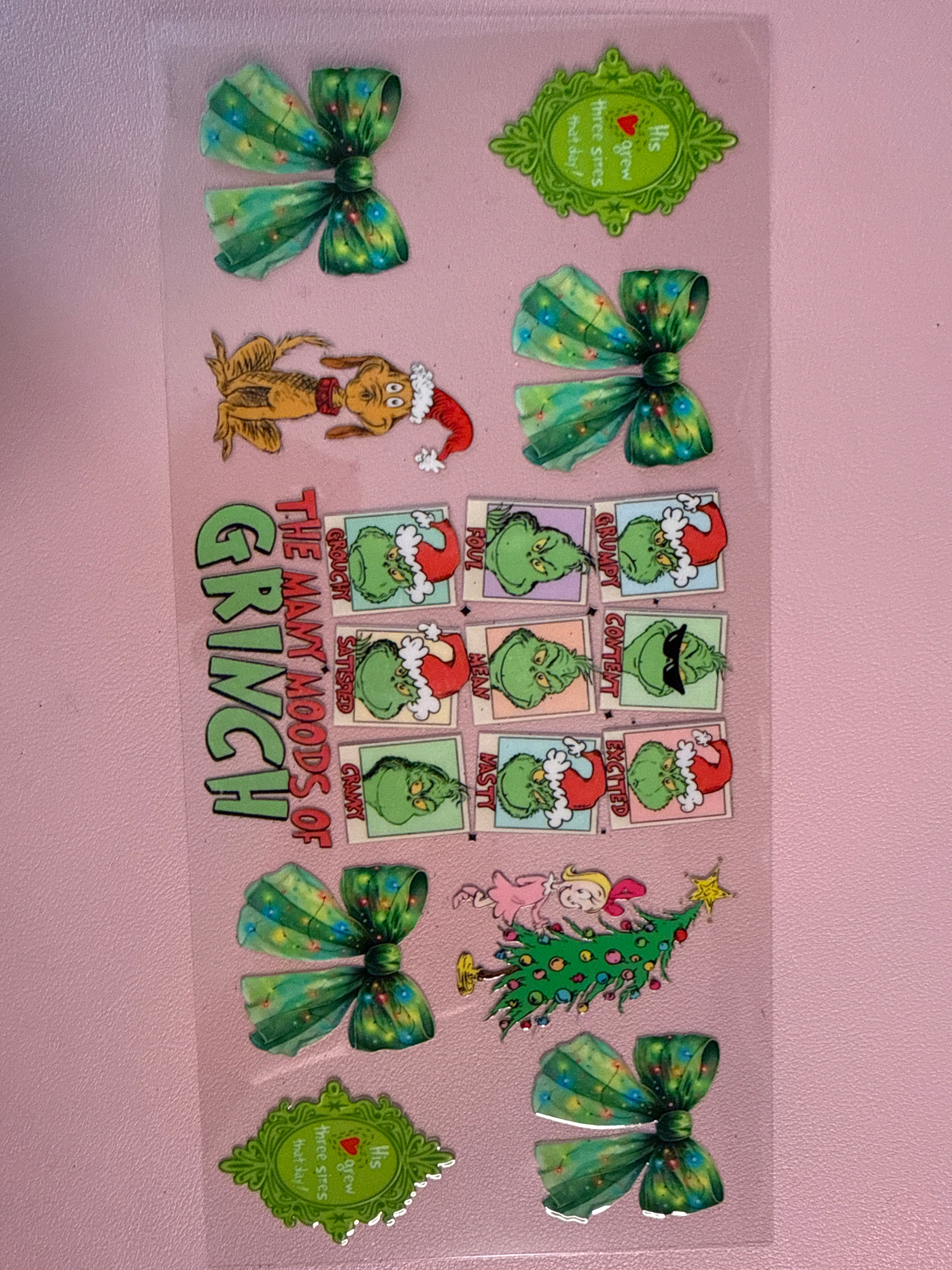 Grinc Moods Decal