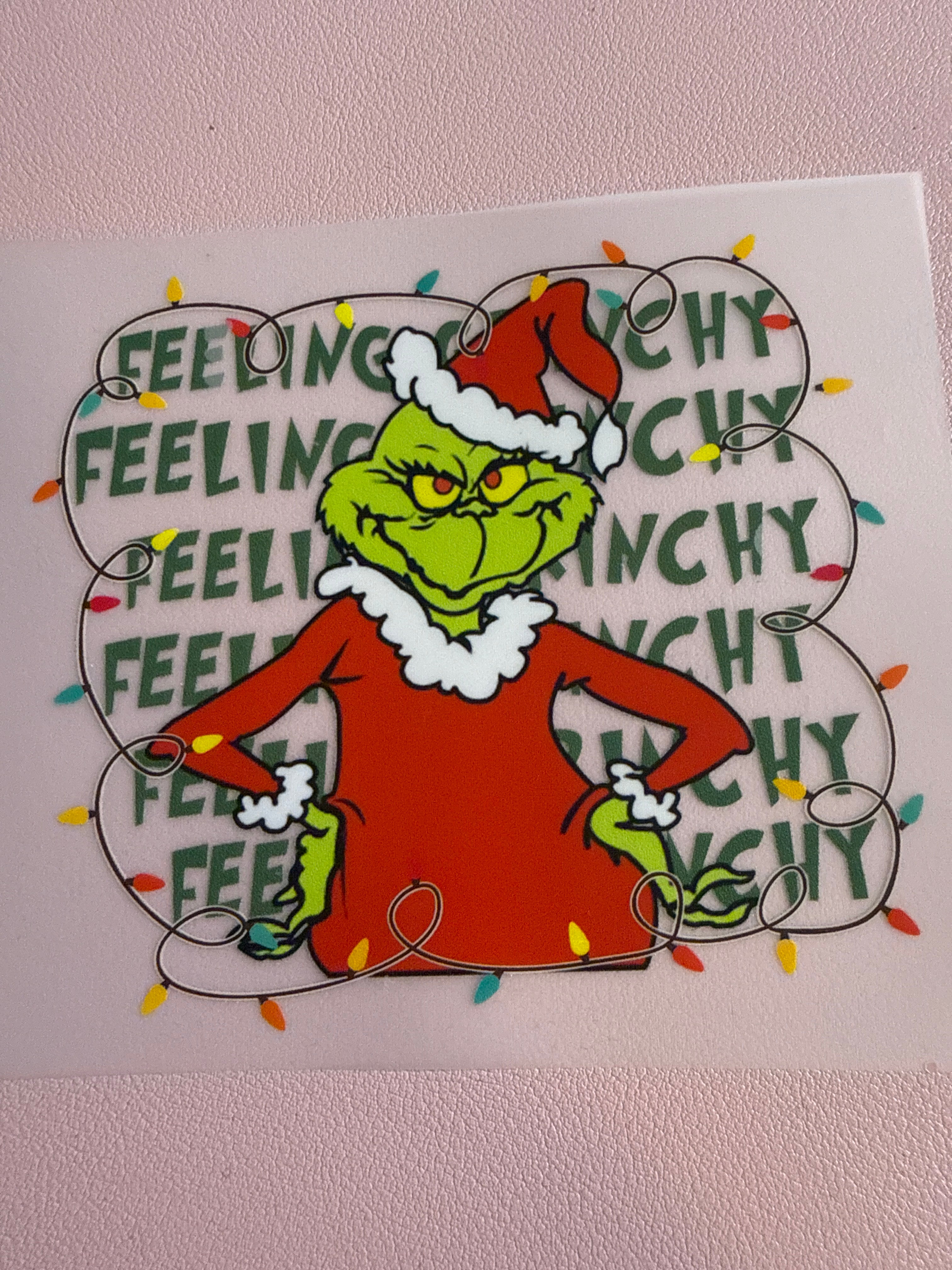 Feelin Grincy Chest Decal