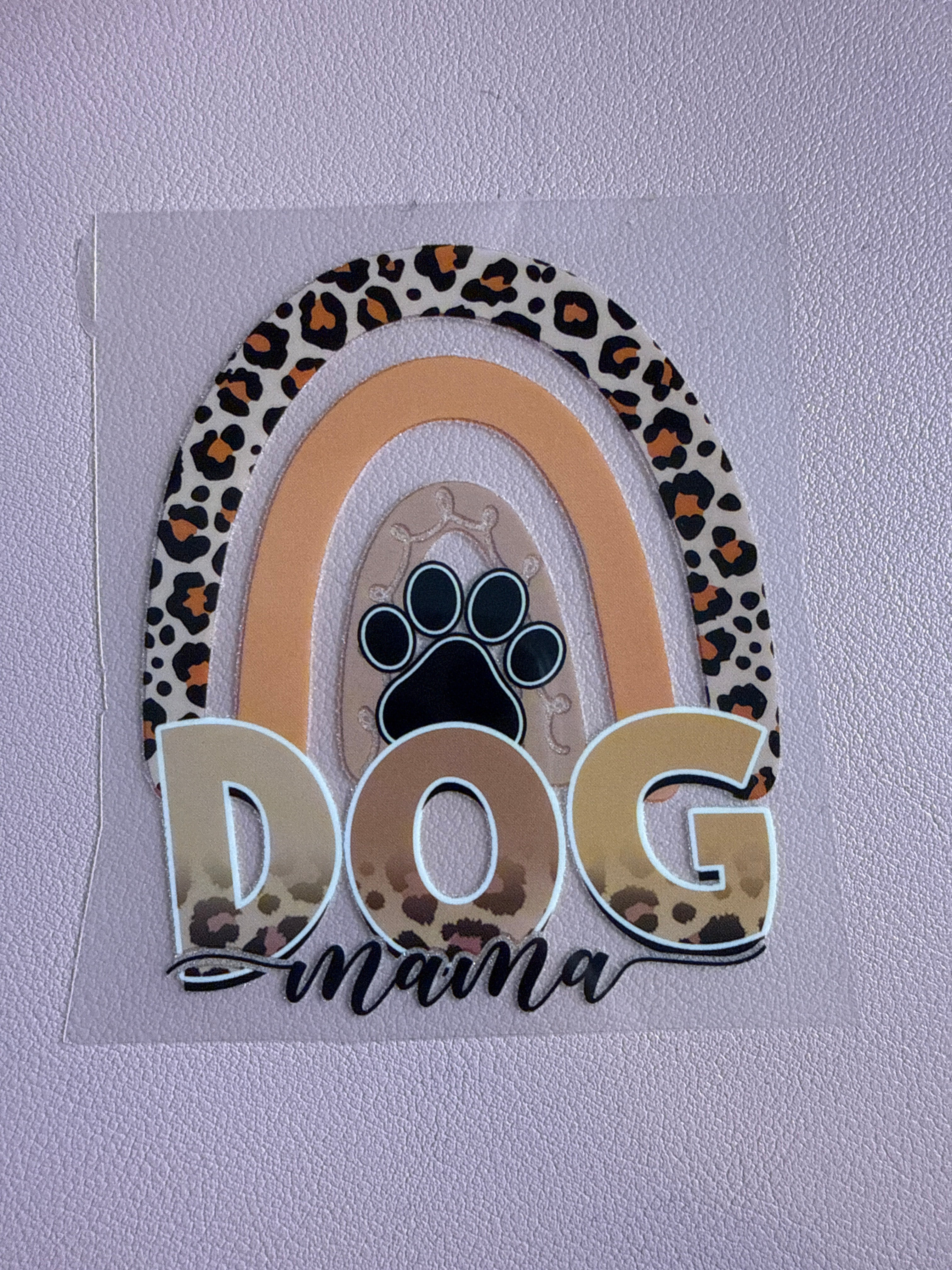 Dog Mama Chest Decal