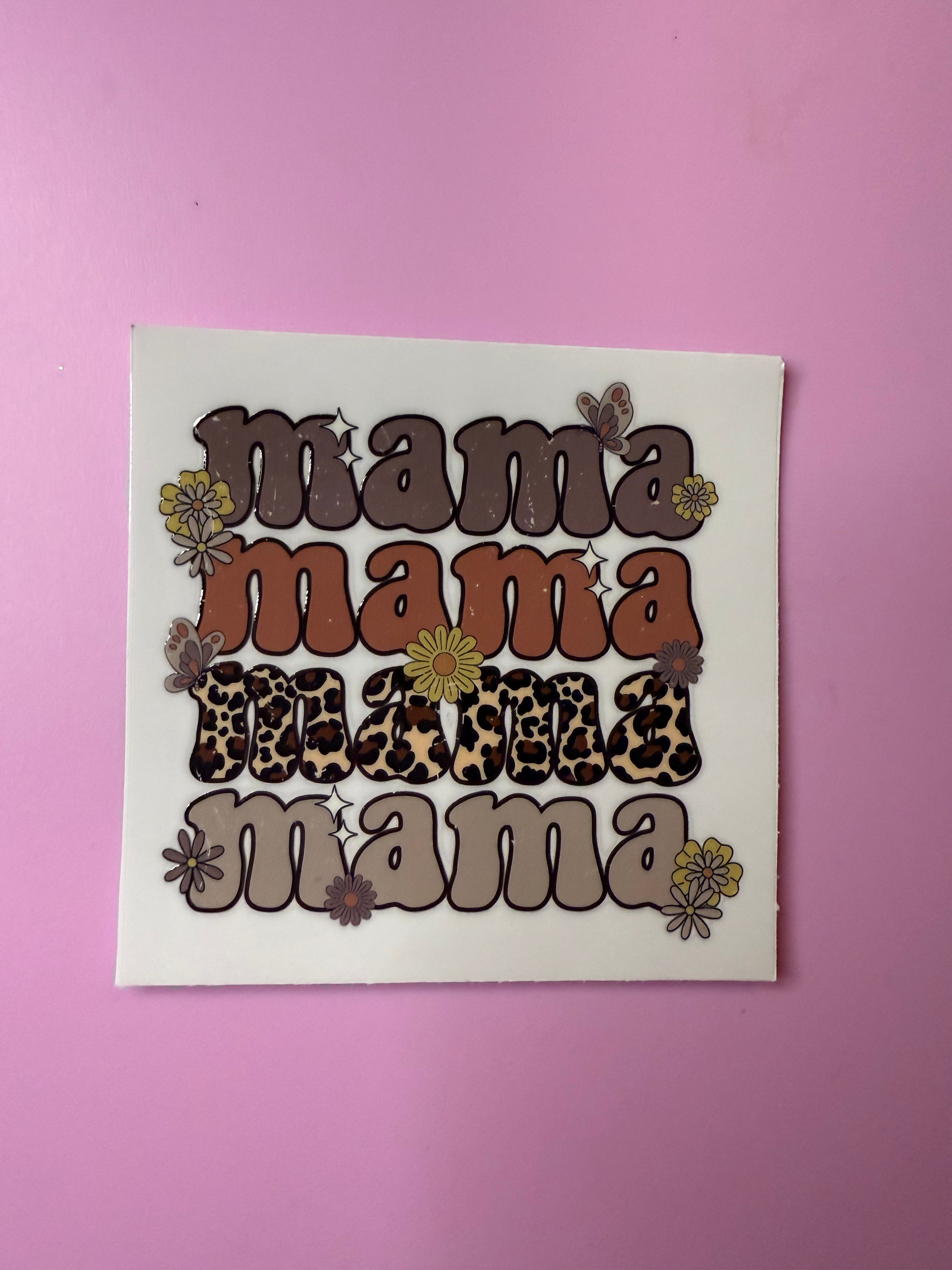 Mama Mama Mama Mama Decal