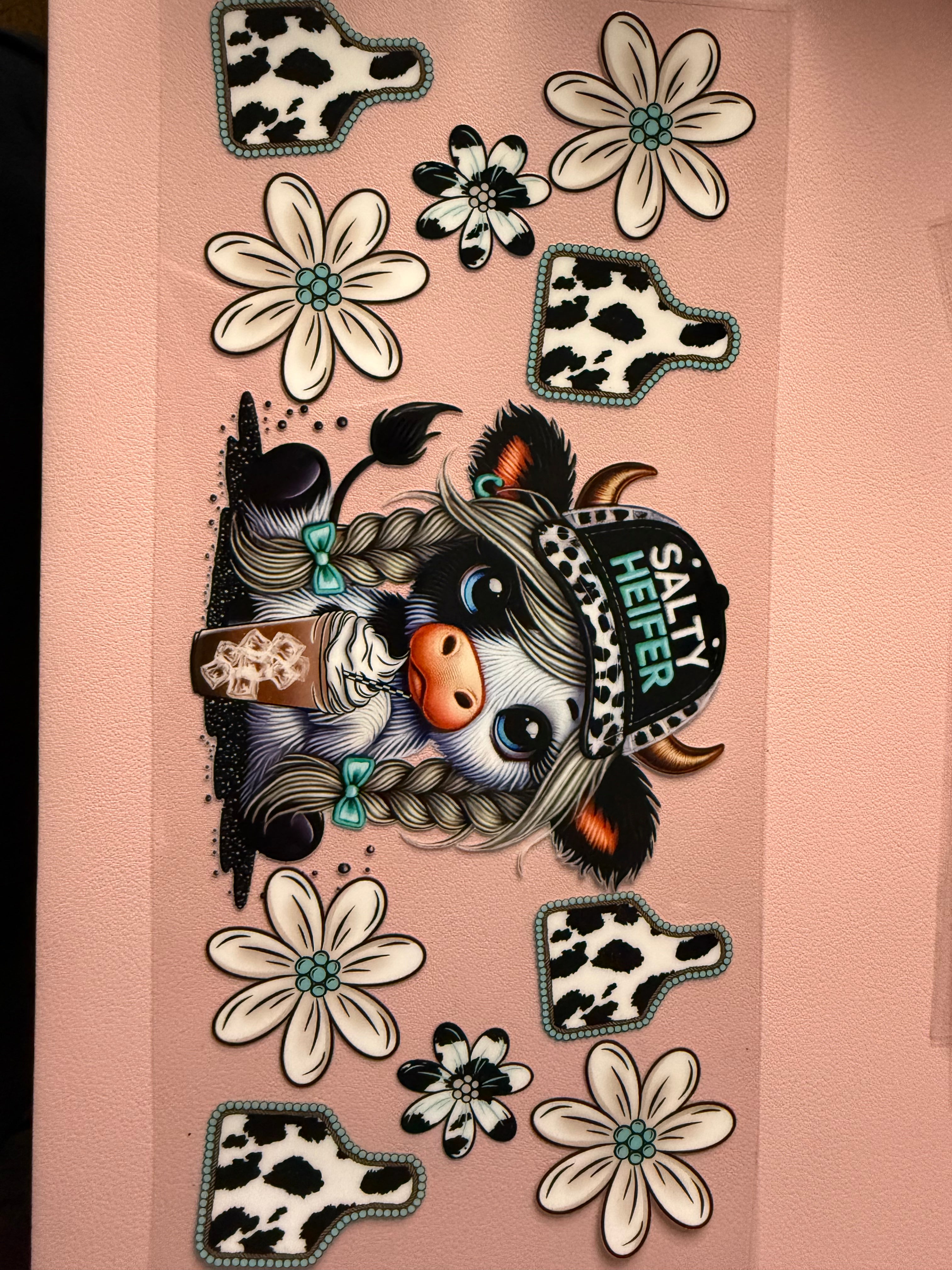 Salty Cow Decal